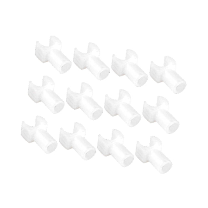 12Pcs Wheelchair Slider Support Blocks Replacement Wheelchair Sliders Blocks long white