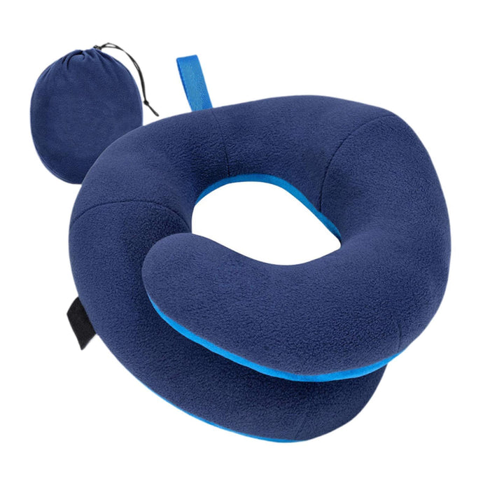 Airplane Travel Pillow Plane Accessories Neck Pillow for Traveling Car Train Navy