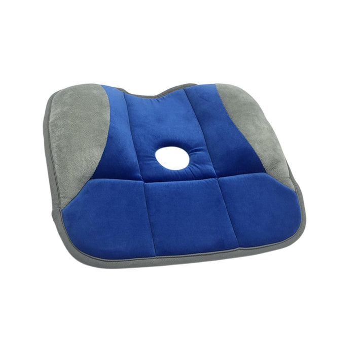 Crofta Seat Cushion for Office Chair Portable Soft Chair Pad for Home Tatami Office Blue