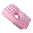 Crofta Inflatable Mattress Sleeping Butt Mattress for Yard Bedroom Living Room pink