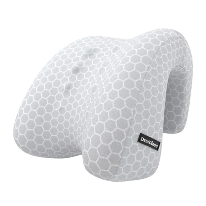 Crofta Desk Napping Pillow Sleeping Pillow Travel Pillow for Airplane Travel Office Gray