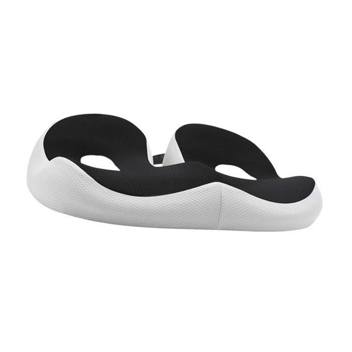 Crofta Donut Cushion Donut Pillow Tailbone Cushion for Postnatal Office Car Drivers black