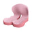 Crofta Seat Cushion Breathable Multiuse Chair Cushion for Gaming Chair Office Chair pink