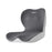 Crofta Memory Foam Seat Cushion Portable Back Rest for Gaming Chair recliner Office Gray