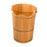 Crofta Wooden Foot Bath Bucket Multipurpose Portable Pedicure Barrel for Sauna Home