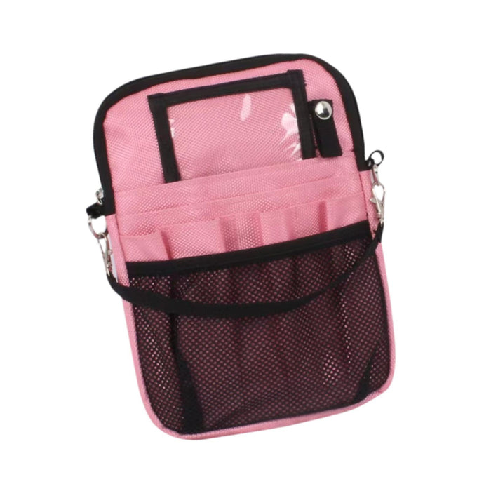 Crofta Nurse Fanny Pack Apron Hip Bag Sturdy Nursing Tool Belt for Women Adults Men Pink