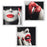 3Pcs Modern Art Oil Painting Canvas Picture Red Lips Wall Home Decor 40x40cm No Frame