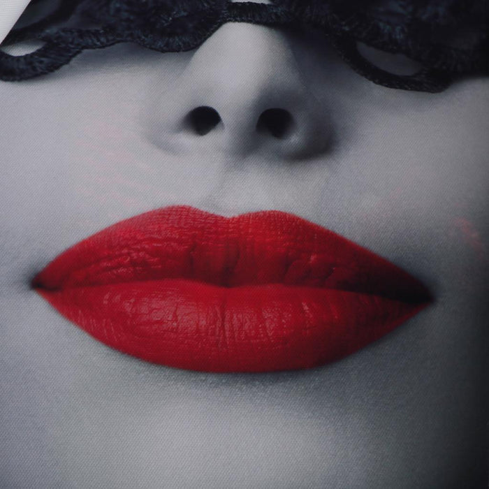 3Pcs Modern Art Oil Painting Canvas Picture Red Lips Wall Home Decor 40x40cm No Frame