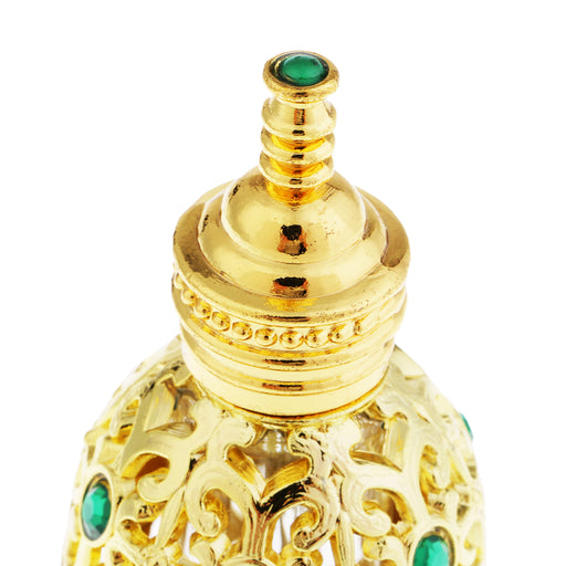 10ml Antique Perfume Battle Gold Plating Pineapple Type Essential Oil Bottle for Familiy Mother Gifts