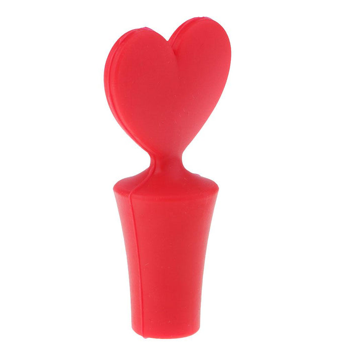 Crofta 1Pc Mini Creative Poker Silicone Wine Bottle Stopper Vacuum Home Bar Party C