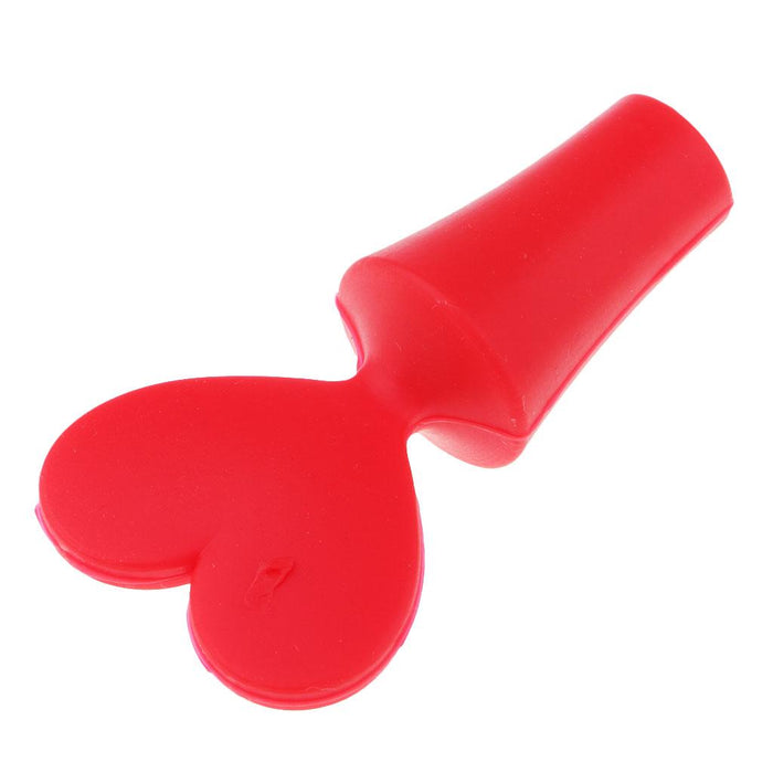 Crofta 1Pc Mini Creative Poker Silicone Wine Bottle Stopper Vacuum Home Bar Party C