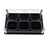 Crofta 12 Holes/6 Holes Liquor Cup Holders Bar Wine Racks Acrylic Wine Racks Six