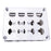 Crofta 12 Holes/6 Holes Liquor Cup Holders Wine Racks Stainless Steel Wine Rack  #2