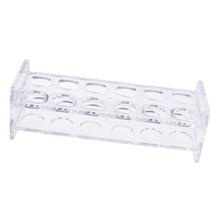 Crofta 12 Holes Liquor Cup Holders Bar Party Tools Wine Racks Acrylic Wine Racks