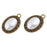 Crofta Alloy Retro Pearl Accessories Pendant Bracelet Necklace Earring Ornamnet 3