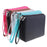 120 Slots PU Leather Pencil Case Portable Colored Pencil Holder Pen Bag Black