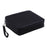 160 Slots PU Leather Pencil Case Portable Colored Pencil Holder Pen Bag Black