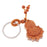 Crofta Wooden Carving Car/Bag/Purse Key Ring Lucky Pendant Key Chain 6