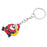 Crofta Woman Christmas Keychain Key Ring Phone Chain for Handbag Car Key Decor Santa 1