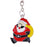 Crofta Woman Christmas Keychain Key Ring Phone Chain for Handbag Car Key Decor Santa 1