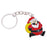 Crofta Woman Christmas Keychain Key Ring Phone Chain for Handbag Car Key Decor Santa 1