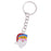 Crofta Woman Christmas Keychain Key Ring Phone Chain for Handbag Car Key Decor Santa 2