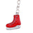 Crofta Woman Christmas Keychain Key Ring Phone Chain for Handbag Car Key Decor Christmas Boot