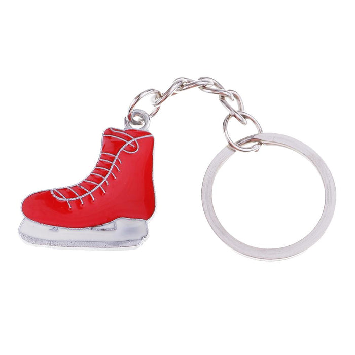 Crofta Woman Christmas Keychain Key Ring Phone Chain for Handbag Car Key Decor Christmas Boot