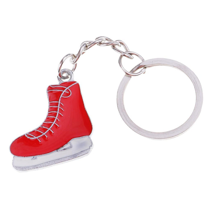 Crofta Woman Christmas Keychain Key Ring Phone Chain for Handbag Car Key Decor Christmas Boot