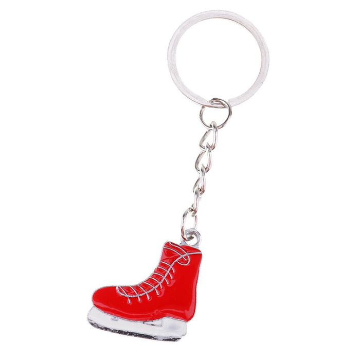 Crofta Woman Christmas Keychain Key Ring Phone Chain for Handbag Car Key Decor Christmas Boot