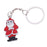 Crofta Woman Christmas Keychain Key Ring Phone Chain for Handbag Car Key Decor Santa 4