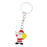 Crofta Woman Christmas Keychain Key Ring Phone Chain for Handbag Car Key Decor Santa 5