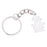 Crofta Woman Christmas Keychain Key Ring Phone Chain for Handbag Car Key Decor Snowman 2