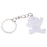 Crofta Woman Christmas Keychain Key Ring Phone Chain for Handbag Car Key Decor Santa 8