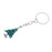 Crofta Woman Christmas Keychain Key Ring Phone Chain for Handbag Car Key Decor Christmas Tree 1