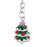 Crofta Woman Christmas Keychain Key Ring Phone Chain for Handbag Car Key Decor Christmas Tree 2