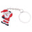 Crofta Woman Christmas Keychain Key Ring Phone Chain for Handbag Car Key Decor Santa 9