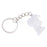 Crofta Woman Christmas Keychain Key Ring Phone Chain for Handbag Car Key Decor Santa 9