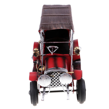 Crofta Vintage Car Music Box Classical Music Box Craft Gifts for Home Ornament Red