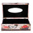 Crofta Wood Tissue Box Container Towel Napkin Holder Paper Dispenser Butterfly