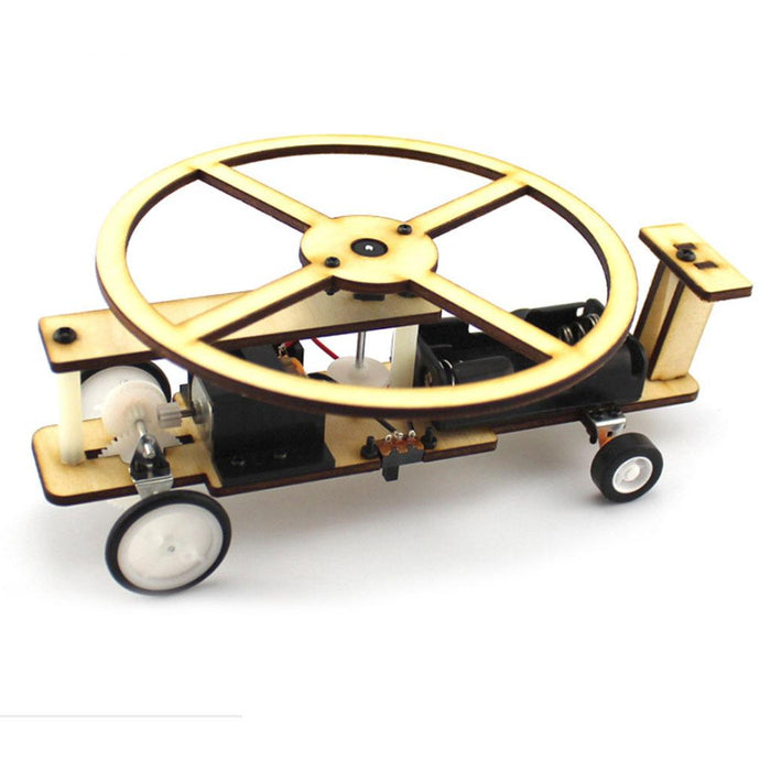 Technology Puzzle DIY Wheel Tire RC Helicopter Model Handcraft Robot Science