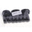 Crofta 10 Pieces Black Sponge Wheels Tire for RC Airplane Model Toy Diameter 50mm