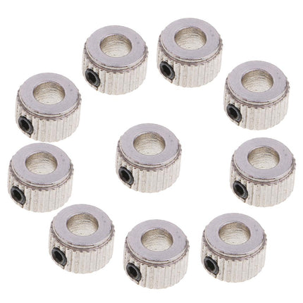 Crofta 10 Pieces RC Plane Landing Gear Wheel Lock Stop Set Wheel Collars Stopper A