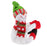 Crofta Wine Bottle Cover for Christmas Decor Dinner Table Party Snowman