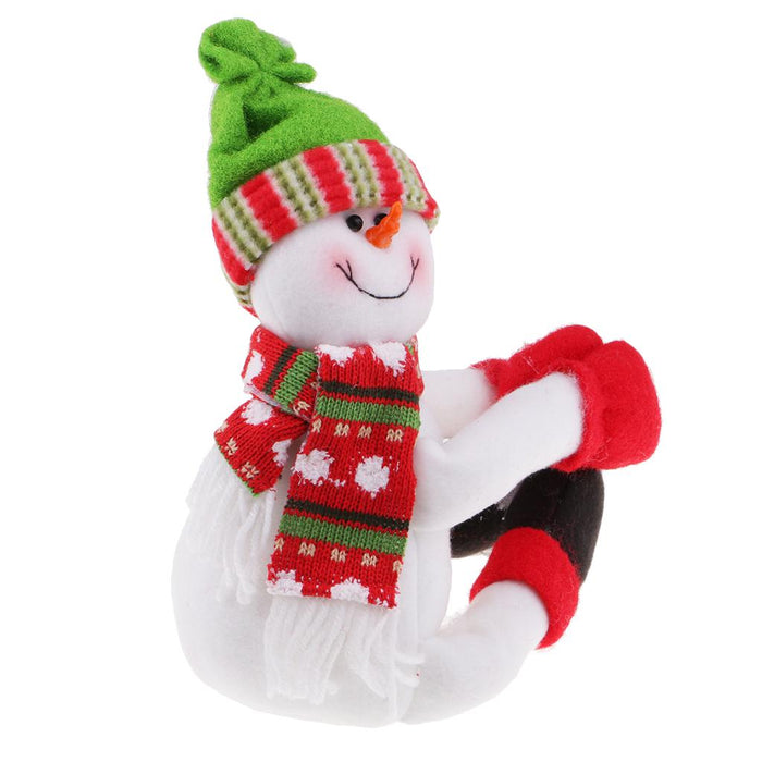 Crofta Wine Bottle Cover for Christmas Decor Dinner Table Party Snowman