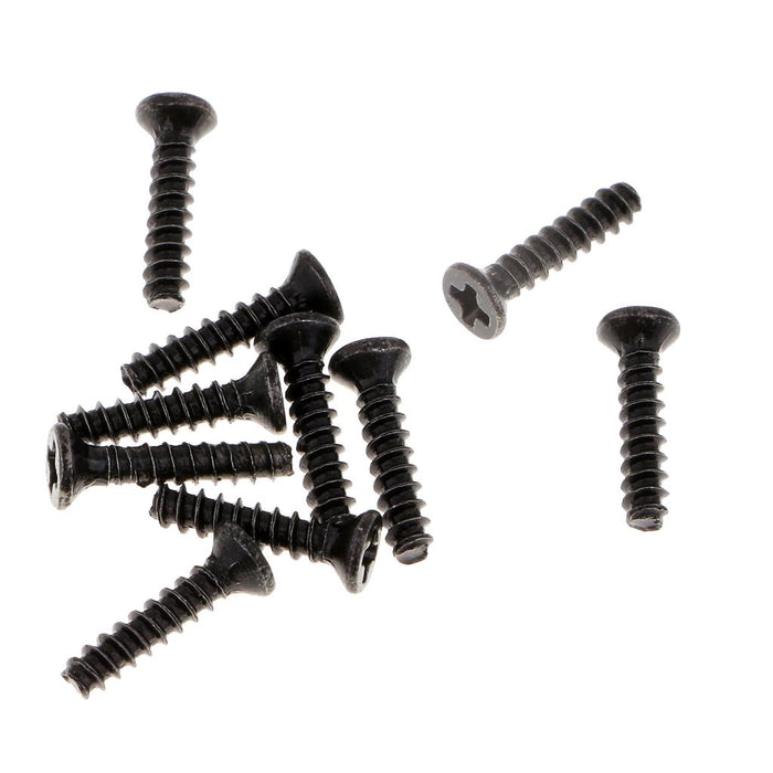 10pcs Stainless Steel M2 9.5mm Tapping Screws for WLtoys 1/18 RC Car Parts