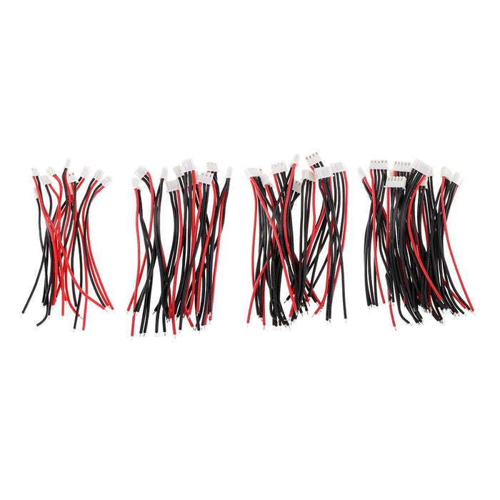 10pcs 10cm Silicone JST-XH Balance Cable 22AWG for Lipo Lithium Battery 3S