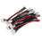 10pcs 10cm Silicone JST-XH Balance Cable 22AWG for Lipo Lithium Battery 4S