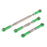 1:12 RC Car Models Steering Linkages Pull Rods for WLtoys 12423 12428 Green