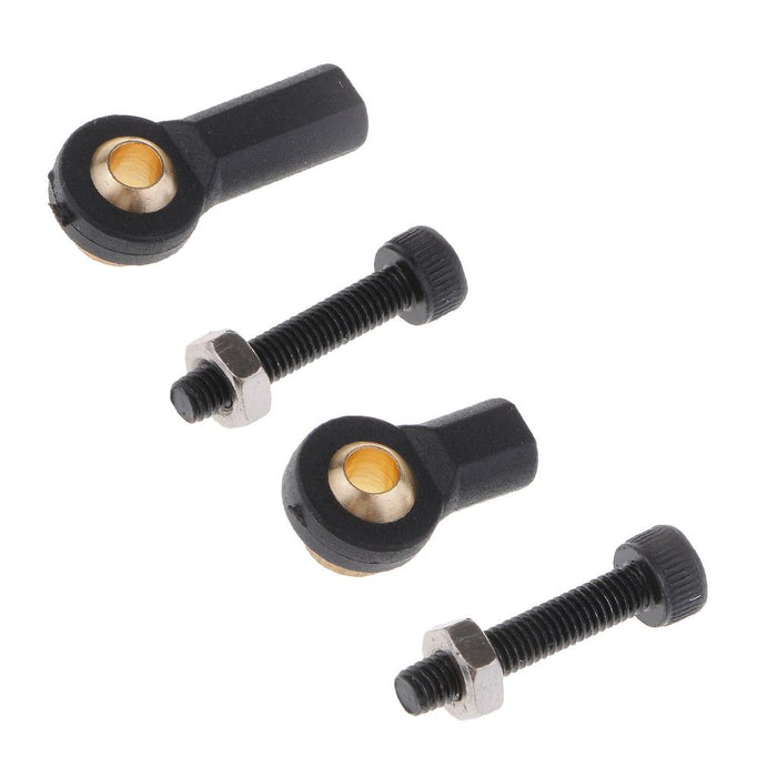 10pcs M3 Metal Ball Head Holder Rod End Ball Joint for RC Car Φ3xH6xL15mmxM3